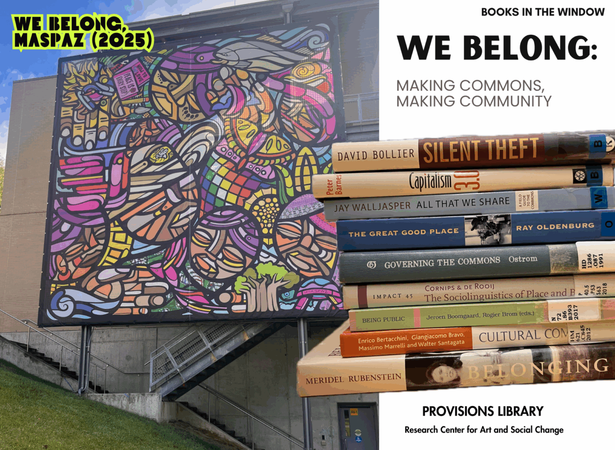 Books In The Window: WE BELONG: Making Commons, Making Community